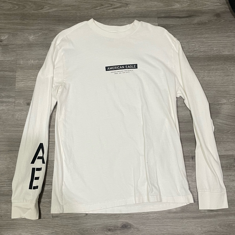 American Eagle White Long Sleeve